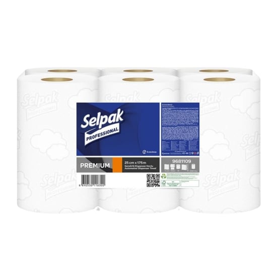 Selpak Professional Sensörlü Rulo Kağıt Havlu 25cm 175m 6'lı