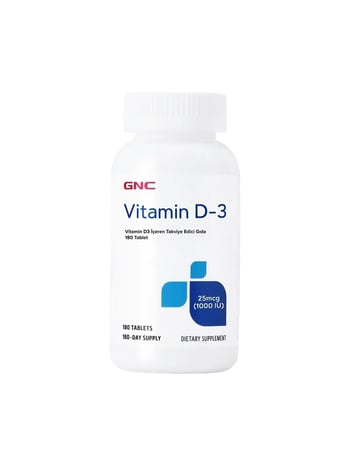 Gnc Vitamin D3 180 Tablet