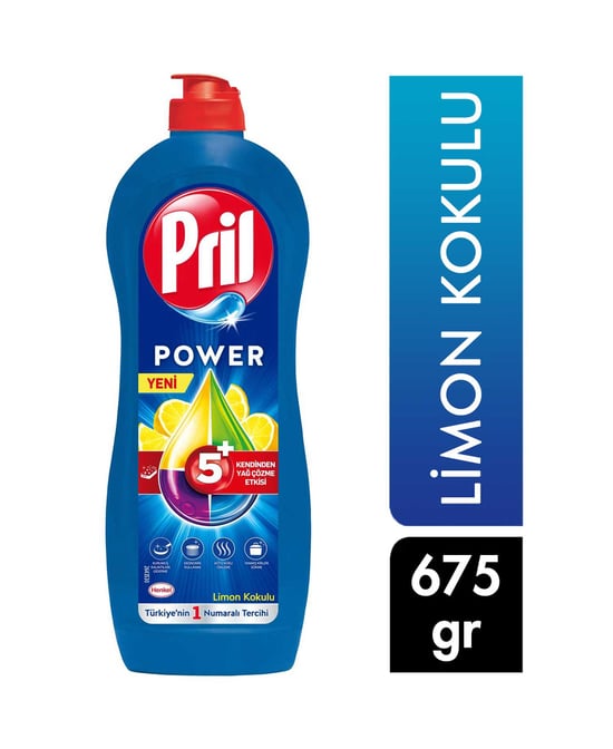 Pril Sıvı Bulaşık Deterjanı 675 Gr Limon