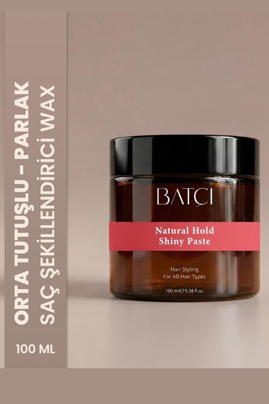 Batçı Saç Şekillendirici Orta Tutuşlu Parlak Wax Shiny Paste 100 Ml