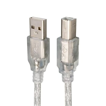 Pm-3267 3 Metre Şeffaf Usb 2.0 Yazıcı Kablosu