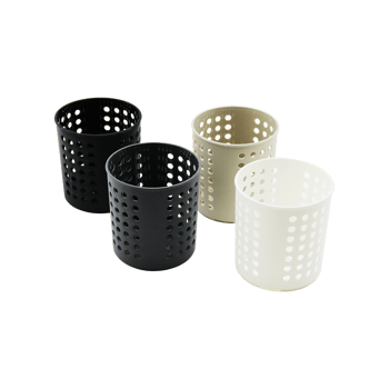 Plastlife Kp-165 Dikey Kaşıklık & Bıçaklık ( Plastik & Delikli ) ( Çap: 12cm & Yükseklik: 13cm )