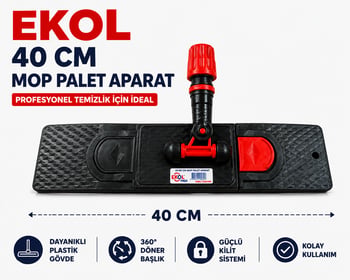 Ekol 40 Cm Palet Aparat-mop Palet Aparat
