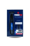 Powertec Tr-650 Tahriş Karşıtı Şarjlı Epilasyon Öncesi Hassas Vücut Tıraş Makinesi Çift Bıçak