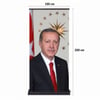 Cumhurbaşkanı Poster Baskılı Pro Roll Up Banner 100x200cm No:2