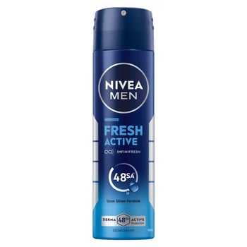 Deodorant Erkek Nivea 150 ml Fresh Active
