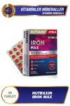Nutraxin İron Max 17 Mg 30 Tablet