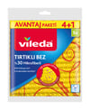 Vileda %30 Mikrofiberli Temizlik Bezi 4 + 1'li