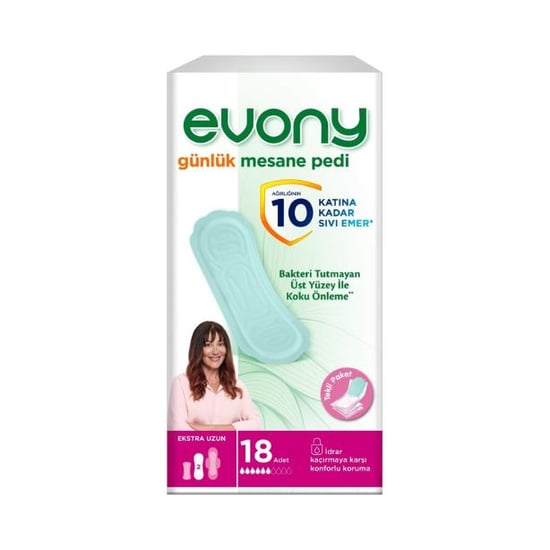 Evony Mesane Pedi Günlük Ekstra Uzun 18 Li