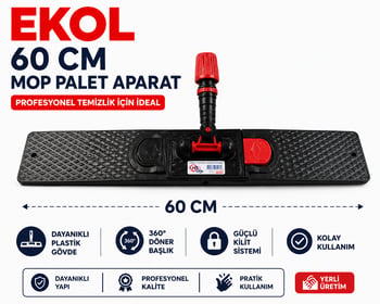 Ekol 60 Cm Palet Aparat-mop Palet Aparat