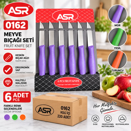 Hagiki Asr 6 Lı Meyve Bıçağı