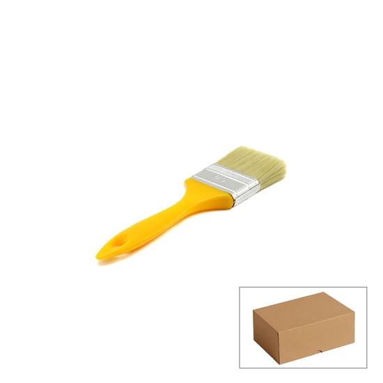 Günsan ( -001 520 ) ( No-2 ) ( 50mm ) ( Standart ) ( Sarı Saplı ) ( Kestirme ) Boya Fırçası