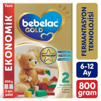 Bebelac Gold 2 Çocuk Devam Sütü 800 G