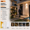 Nisaluce E2003-2 ( E27 & Ip20 ) ( Soft ) ( 0,4w & 50w ) Çınar Sensörlü Led Aplik Duvar Lambası