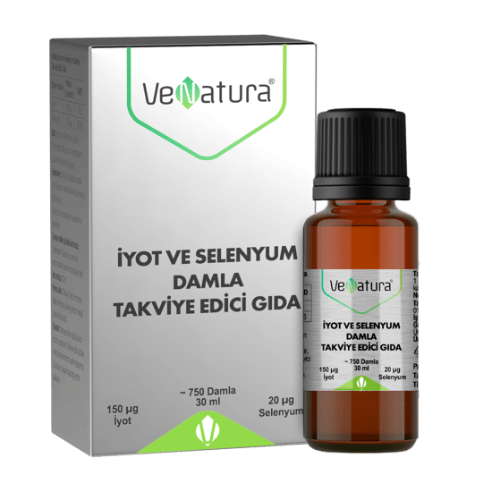 Venatura İyot ve Selenyum Damla 30 Ml