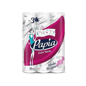 Papia Dekor Havlu 12’li