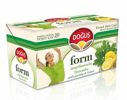 Doğuş Form Maydonozlu Limonlu Bitki Çayı 20li