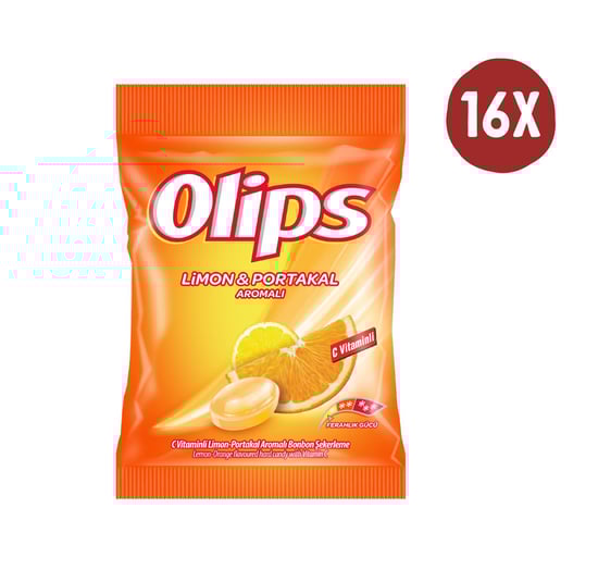 Olips Bag Limon Portakal 76  Gr Şeker - 16 Poşet