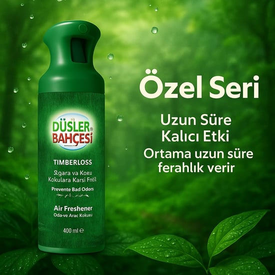Düşler Bahçesi  ( TIMBERLOS ) özel seri oda kokusu 400 ml