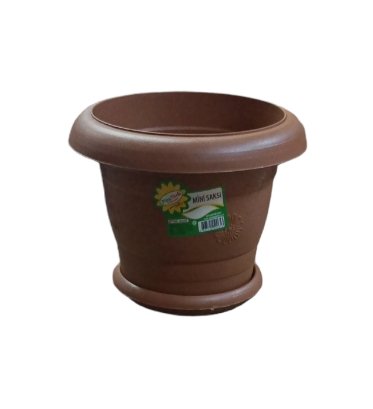 Hak Mini Antik Saksı-tabak Dahil-0,50 Litrelik Saksı