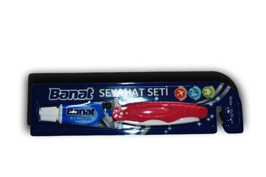 Banat Seyahat Diş Fırçası+15ml Macun