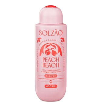 Solzao Peach Beach Şeftali Özlü Duş Jeli 400 Ml