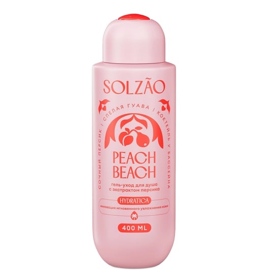 Solzao Peach Beach Şeftali Özlü Duş Jeli 400 Ml