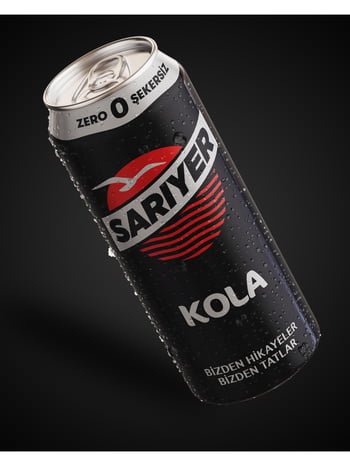 Sarıyer Şekersiz Kola 330 Ml X 24 Adet