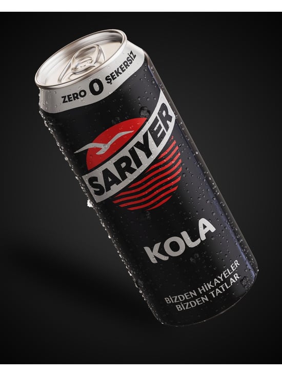 Sarıyer Şekersiz Kola 330 Ml X 24 Adet