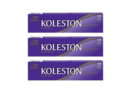 Koleston Tüp Boya 50 Ml - 4.6 Kızıl Viyole 3 Adet