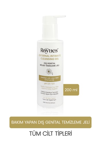 İntim Yıkama Jeli Ph 3.5 - Koku Giderici, Beyazlatıcı, Günlük Kullanım, 200ml