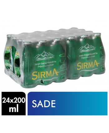 Sırma Soda 200 Ml X 24'lü Koli Sade
