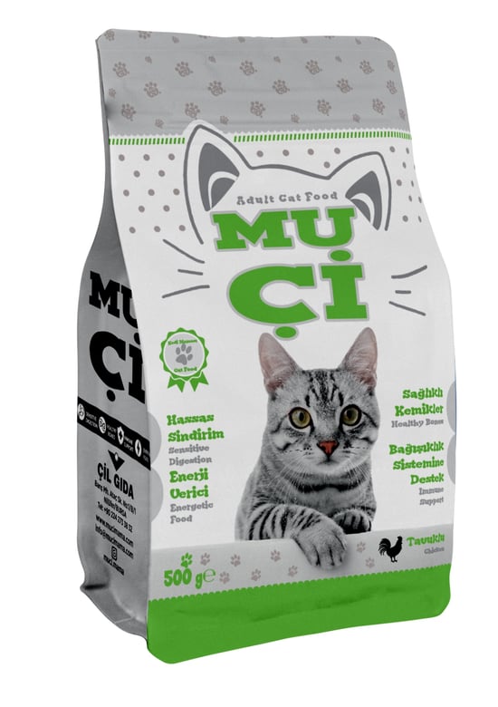 Muçi Kuru Kedi Maması Tavuklu 500 Gr