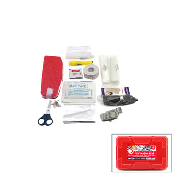 Super-bag Asr-5014 ( Küçük ) ( Plastik Çantalı ) İlk Yardım Seti ( First Aıd Kit )