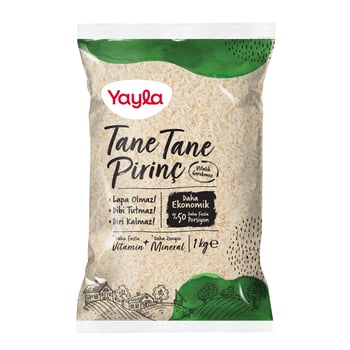Yayla 1kg Tane Tane Pirinç