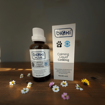 Bioxi® Plus Calming Liquid - Kedi ve Köpekler için Rahatlatıcı ve Sakinleştirici Destek,50ml