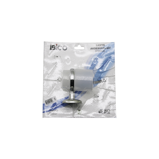 Bny-200 ( Plastik Bardak Model ) Diş Fırçalık ( Krom Askılık & Tutacak ) ( Vidalı Montaj )