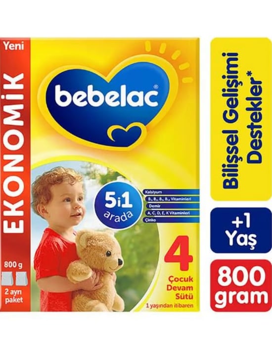 Bebelac 4 Çocuk Devam Sütü 800 gr