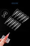 Ocean Nail Tips 100 Lü Poly Jel Kalıbı Kutulu Asu-59b