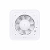 Ni-sa Ebt-120sb Plastik Aspiratör ( 120 ) ( Beyaz ) Banyo Tuvalet Havalandırma Aspiratörü (16w) (1900rpm) (80m3/h)