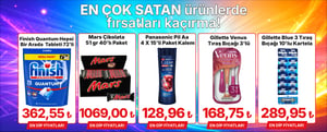 En Çok Satan Ürünler! kampanya resmi