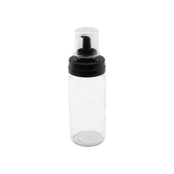 Qlux C-00517 ( Cam ) Yağlık & Sirkelik ( 245cc ) ( Siyah & Şeffaf Plastik Kapak )