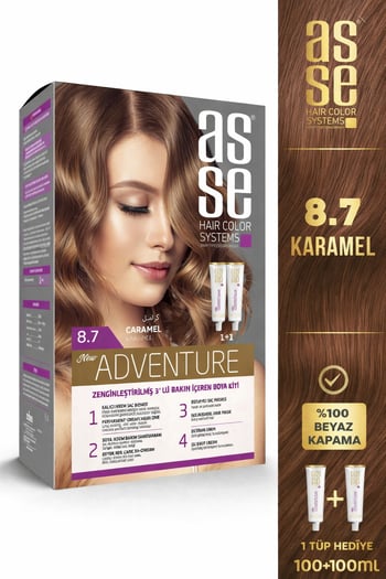 Asse Set Boya No: 8.7 50+50 Ml Karamel