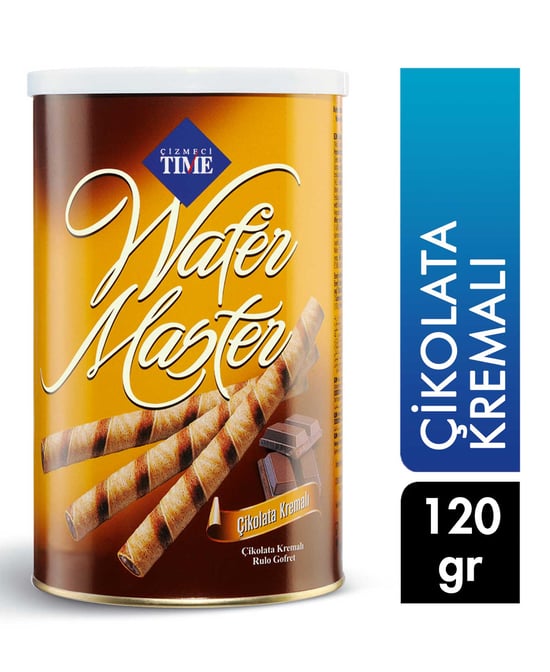 Çizmeci Time Gofret 120 G Wafer Master Çikolata Kremalı