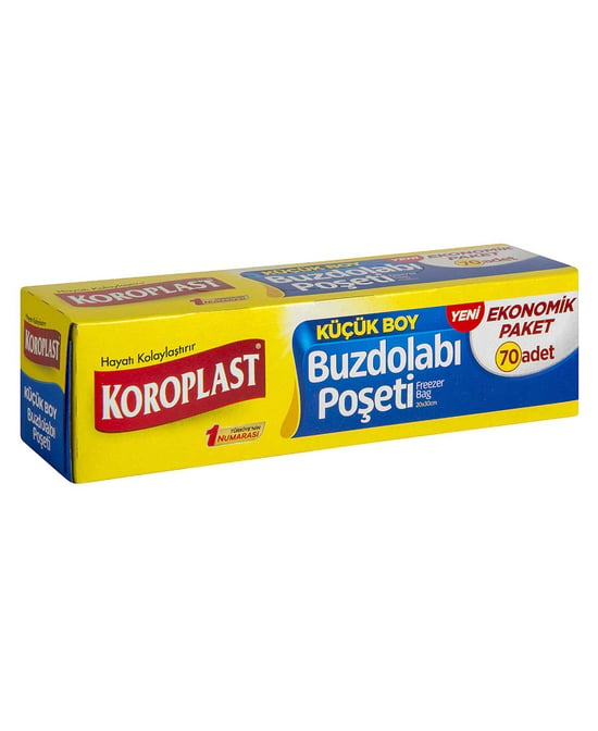 Koroplast Buzdolabı Poşeti Küçük Boy 70 Poşet