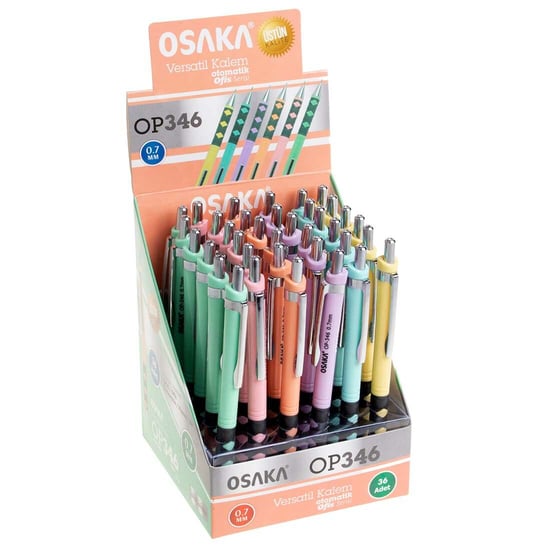 Osaka Op-346 0.7 Versati̇l Kalem Metal Gövde Rotri̇ng Ti̇p