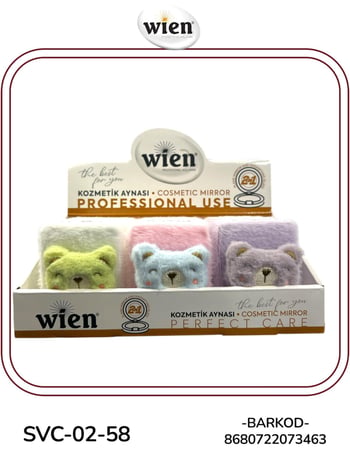 Wien Çanta Aynası Pelüş Svc 02-58