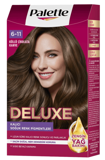 Palette Deluxe 6-11 Küllü Çıkolata Kahve *6