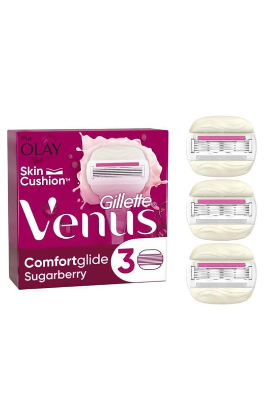 Gillette Venus Comfort Glide Sugarberry 3 Adet Yedek Başlık