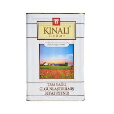 Kınalı Klasik Ezine Peynir Teneke 18 Kg